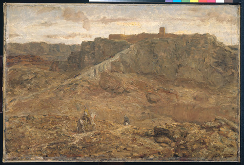 Bauer, Marius Горный пейзаж в Египте, 1922, 41 cm х 61 cm, Холст, масло