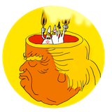 MEME TRUMP brain kkk