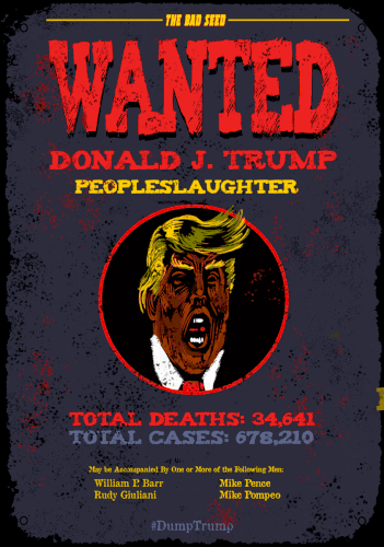 TRUMP covid WANTED poster.gif