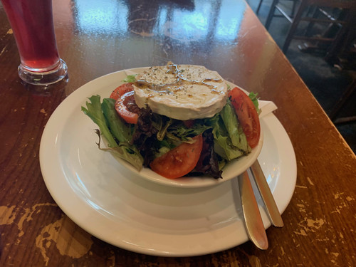 Goat cheese salad at Rustique Café, Tufnell Park.jpg