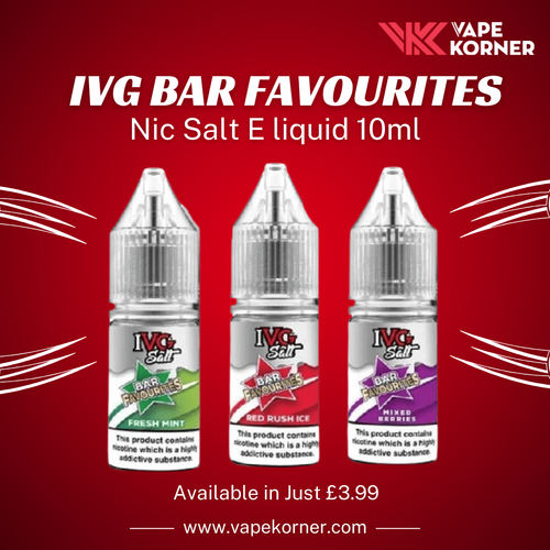 IVG Bar Favourites Nic Salt E liquid 10ml.png
