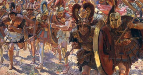 Social media crop Heroes of the Battle of Marathon painted by Georges Marie Rochegrosse 1859%E2%80%9.jpg