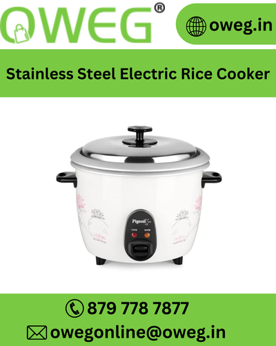 steel electric rice cooker
