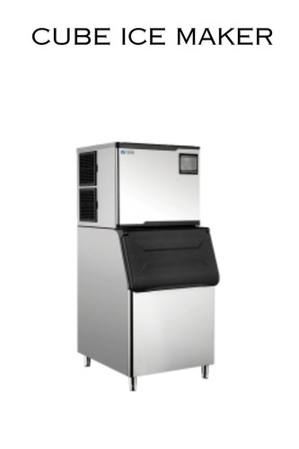 A Cube Ice Maker is a machine designed to produce ice cubes efficiently and consistently for various commercial and residential applications. Here's a detailed description of its components and operation. LCD Display Screen offers an easy-to-use interface