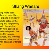 shang warfare l