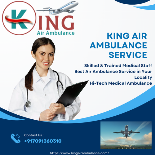 King Air Ambulance Service in Pune offers swift and efficient medical transport with advanced equipment, and experienced staff, ensuring timely and safe patient transfer
Web @ https://shorturl.at/nuCQ1