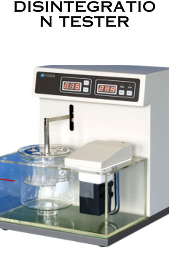 A disintegration tester is a crucial laboratory instrument used in the pharmaceutical industry to evaluate the disintegration time of solid dosage forms, such as tablets and capsules.  Six tubes in one basket assembly.