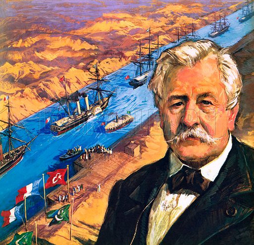 B002718 Ferdinand de Lesseps and the Suez Canal 19th Century