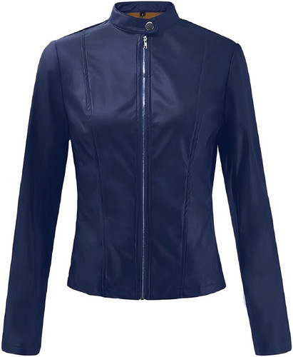 Women s 2023 Fall Faux Leather Biker Motorcycle Jacket Fashion Plus Size Long Sleeve Zipper Slim Fit.jpg
