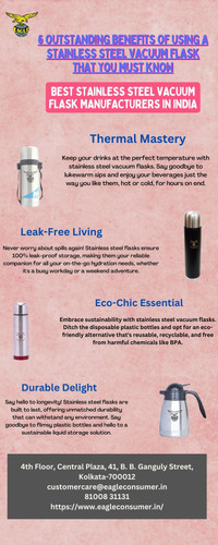 Stainless Steel Vacuum Flasks: Benefits & Eagle's Excellence.jpg