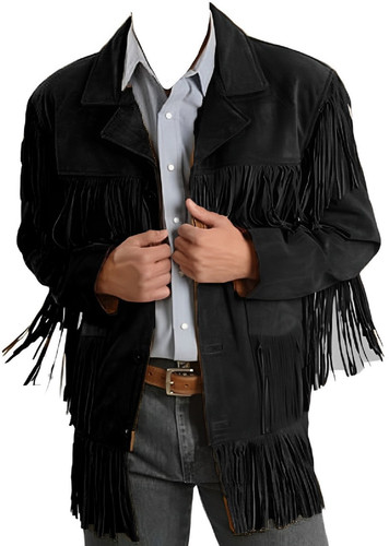 coolhides Men s Fringed Suede Leather Coat Fringed on Front & Back 0.jpg