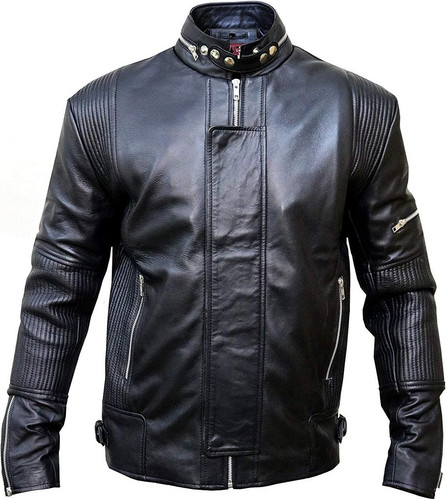Draft Punk Electroma Get Lucky Sheep Leather jacket,XXS 3XL 2.jpg