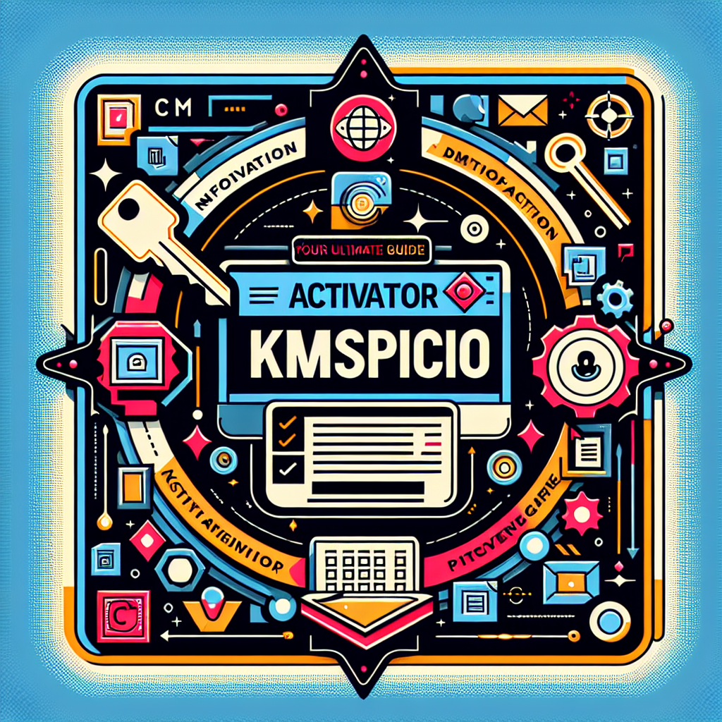 Ativador KMSPico pour une activation facile de Windows et Office, outil fiable et sécurisé pour l'authentification de logiciels.