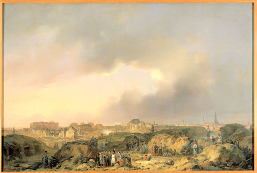 De Braekeleer, Ferdinand I Цитадель Антверпена вскоре после осады, 19 ноября 23 декабря 1832, и сдач