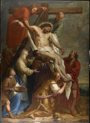 Crayer, Gaspar de Снятие с креста, 1669, 309 cm х 224,5 cm, Холст, масло
