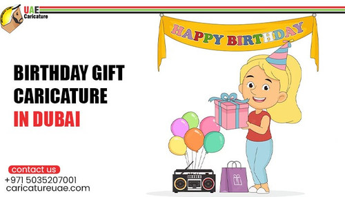 Birthday gift caricature in Dubai.jpg
