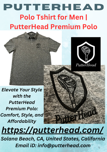 Polo Tshirt for Men | PutterHead Premium Polo.png