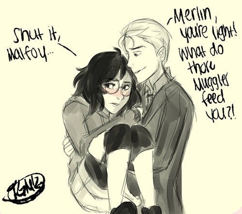 tumblr request by anon femharry and draco by thegingermenace123 d8aksam pre.jpg