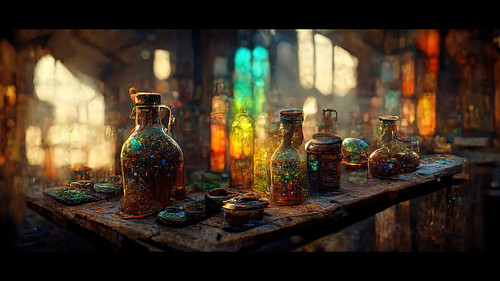 HD wallpaper potions colorful magic art fantasy glass alexander tsaruk potion bottle.jpg