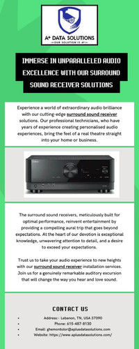 Immerse In Unparalleled Audio Excellence With Our Surround Sound Receiver Solutions.jpg