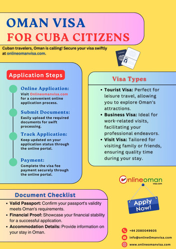 To visit Cuba, obtain a visa from the Cuban Embassy or Consulate. Provide necessary documentation, including proof of accommodation and return flight. Follow the application process for entry approval.