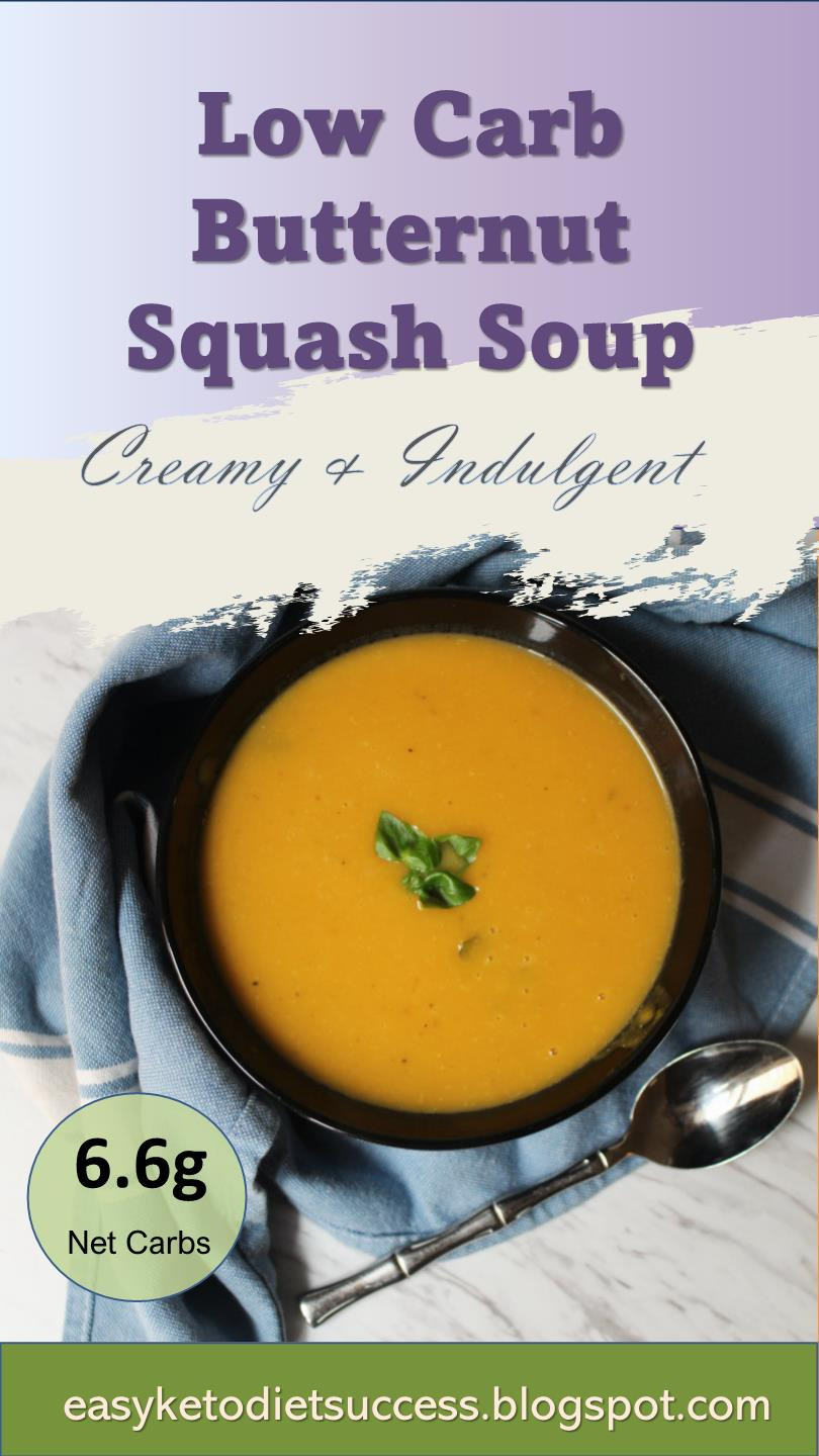 Low Carb Butternut Squash Soup