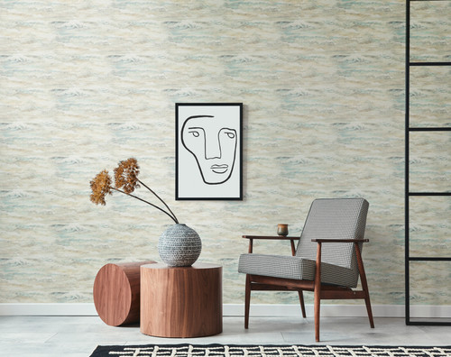 Stylish minimalistic interior of living room with design rattan armchair, pillow, plaid, beige macra.jpg