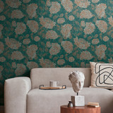 Stylish interior with design neutral modular sofa, mock up poster frames, coffee tables, wooden tray