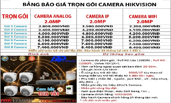 Bang bao gia tron goi hikvision