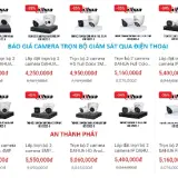 BAO GIA CAMERA TRON B0 XEM QUA DIEN THOAI