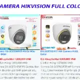 báo giá hikvision full color