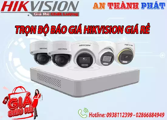 Báo Giá Trọn Bộ Hikvision