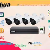 DH HAC HFW1500TP A S2 DH XVR5104HS 4KL I3