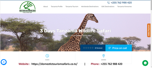 3Days Tanzania Wildlife Safari Domestictourismsafaris.png
