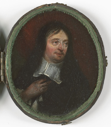 Bakhuysen, Ludolf Портрет мужчины, 1708, 7,9 cm х 6,5 cm, Медь, масло