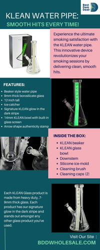 KLEAN Water Pipe: Smooth Hits Every Time!.jpg