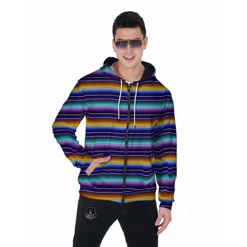 Serape Men's Zip Up Hoodie.jpg