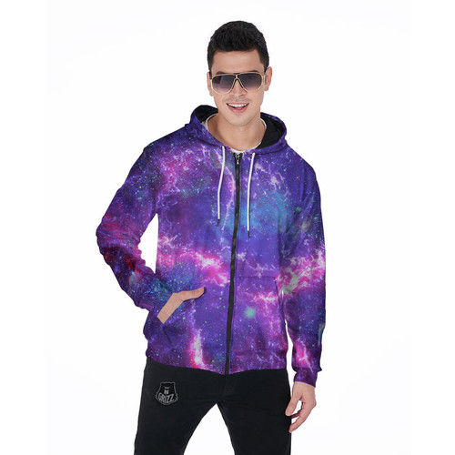 Nebula Galaxy Space Men's Zip Up Hoodie.jpg