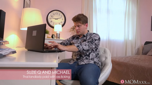 Thai landlady paid with ass licking.jpg