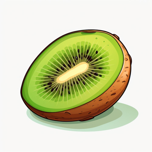 Kiwi fruit isolated on a white background svg basi 00356 01.jpg