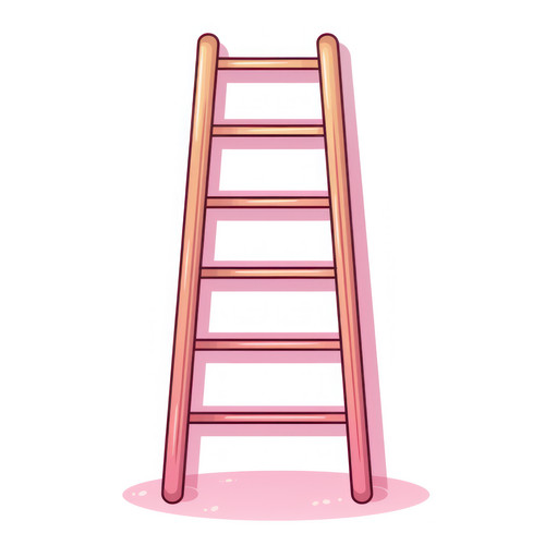 Ladder isolated on a white background svg basic mi 00362 03.jpg