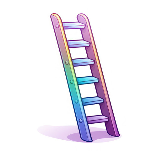 Ladder isolated on a white background svg basic mi 00363 02.jpg
