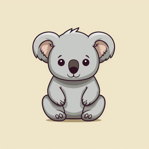 Koala isolated on a white background svg basic min 00360 00.jpg