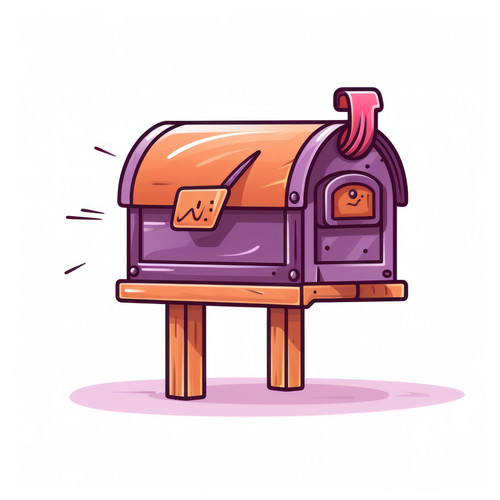 Mailbox isolated on a white background svg basic m 00392 02.jpg