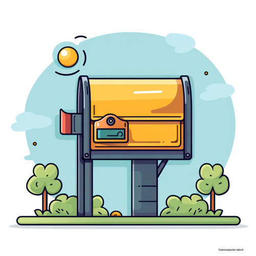 Mailbox isolated on a white background svg basic m 00393 00.jpg