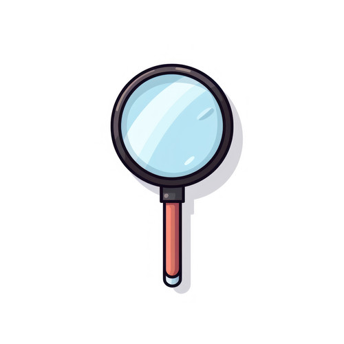 Magnifying glass isolated on a white background sv 00391 01.jpg