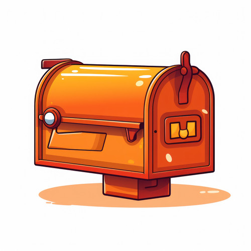 Mailbox isolated on a white background svg basic m 00393 01.jpg