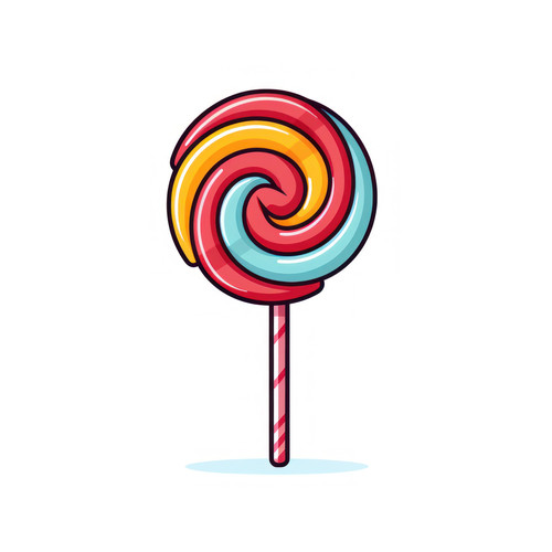 Lollipop isolated on a white background svg basic 00386 02.jpg