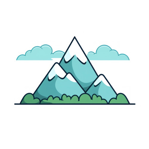 Mountain isolated on a white background svg basic 00413 02.jpg