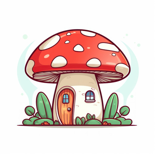 Mushroom house isolated on a white background svg 00419 01.jpg